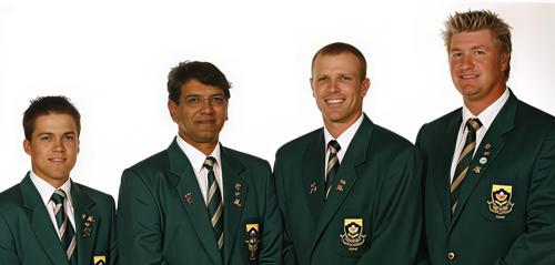 Christiaan Basson, Enver Hassen, Charl Coetzee, Dawie van der Walt